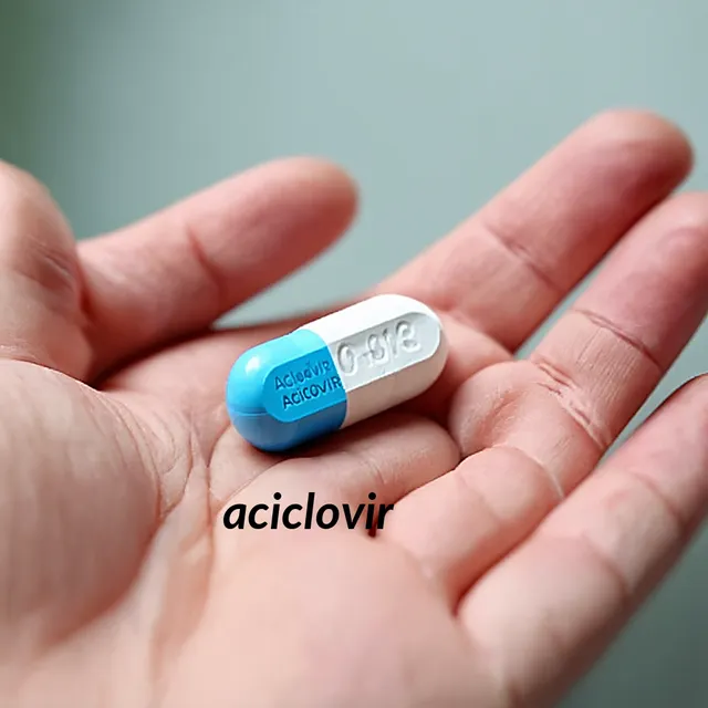 El aciclovir necesita receta medica